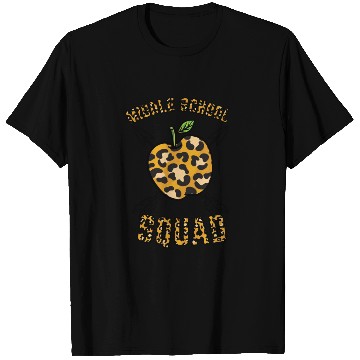Discover Middle School Squad Teacher Leopard Print T Shirts