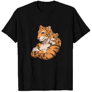 Discover Strong Tiger with Tiger Kid for a Tiger lovers T Shirts