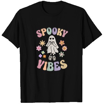 Discover Spooky Season Retro Vintage Floral Halloween T Shirts