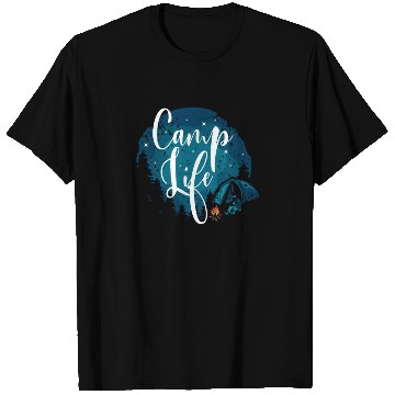 Discover Camping Camper Present Nature Lover Van T Shirts