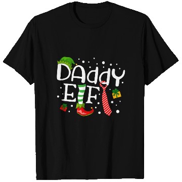 Discover Daddy Elf Funny Christmas T Shirts