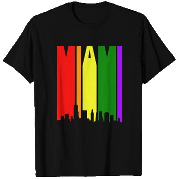 Discover Miami Gay Pride Rainbow T Shirts