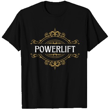 Discover Luxe Powerlifting Gym Fitness T Shirts