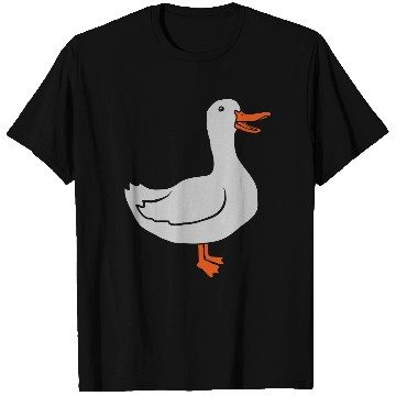 Discover Cartoon bird cute goose T Shirts