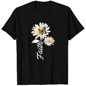 Discover Christian Gardener Butterfly Faith Daisy T Shirts