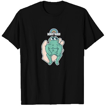 Discover FROG YEAH Funny Cute Frog T Shirts