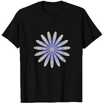 Discover Purple Radiant Flower T Shirts
