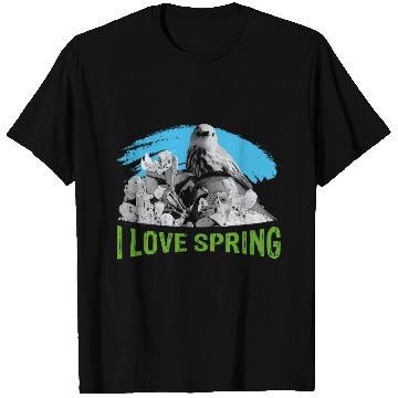 Discover I love SPRING with Eagle T Shirts