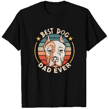 Discover Best Dog Dad Ever Daddy Father Father's Day T Shirts