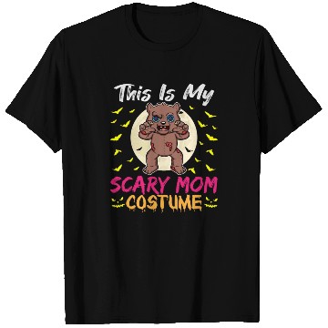 Discover This Is My Scary Mom Costume Funny Halloween T Shirts
