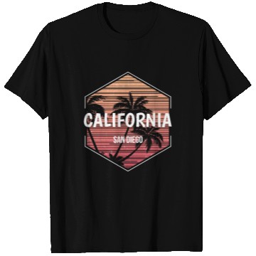 Discover San Diego California Beach Vacation Souvenir T Shirts