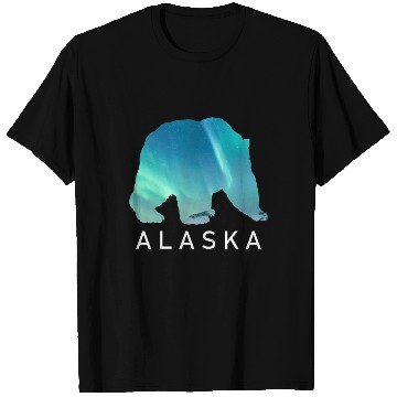 Discover Alaska Gift USA Natur Bär Denali Grizzly Wald T Shirts