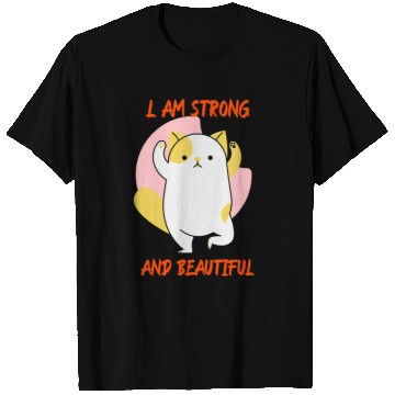 Discover strong and beautiful cat. T Shirts