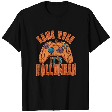 Discover Game Over Its Halloween Spooky Game Vintage Retro T Shirts