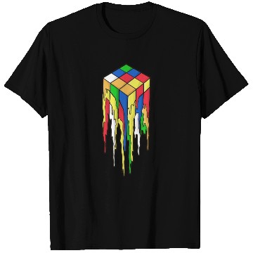 Discover Magic Melting Cube Retro T Shirts