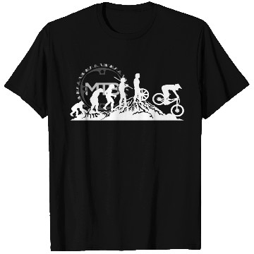 Discover Evolution Downhill Mountain Bike Mtb Mountain Biki T Shirts