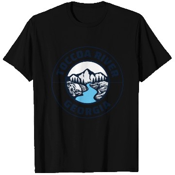 Discover Toccoa River Georgia State Lovers Mountains Nature T Shirts