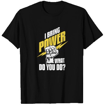 Discover Electrician Electrical Engineer Lineman T Shirts