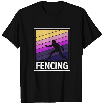 Discover Fencing Sport Duel En Garde Foil T Shirts