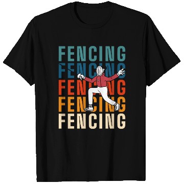 Discover Fencing Sport Fencer En Garde Sport Fencing T Shirts