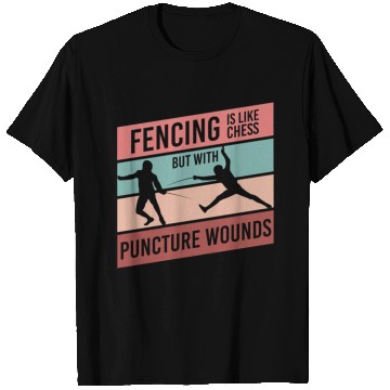 Discover Fencing Sabre T Shirts