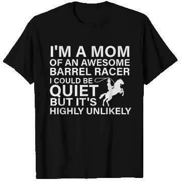 Discover Barrel Racing Mom Barrel Racing T Shirts Rodeo Horse