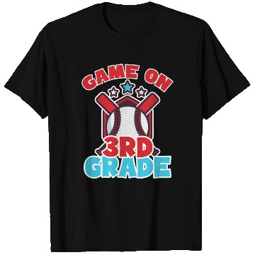 Discover Games On 3rd Grade Baseball First Day Of School T Shirts