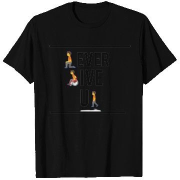 Discover Never Give Up T Shirts
