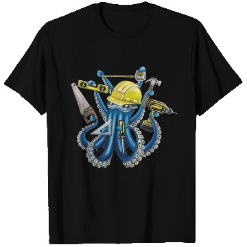 Discover "Octo Builder" - Octopus contractor T Shirts