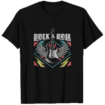 Discover Rock and Roll Music Lover Guitar Player T Shirts