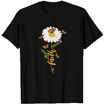 Discover Faith Daisy Christian Gardener Wildflower T Shirts