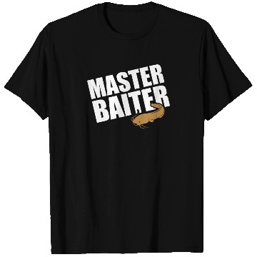 Discover Master Baiter - Wels Catfish Hunter T Shirts