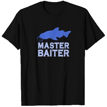 Discover Master Baiter - Wels Catfish Hunter T Shirts