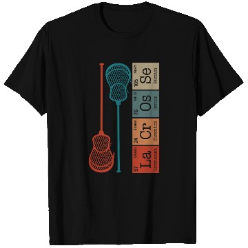 Discover Lacrosse Periodic Table Element T Shirts, Lacrosse