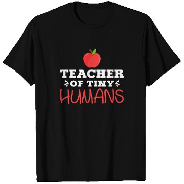 Discover Teacher of Tiny Humans Kindergarten PreK Teacher T Shirts