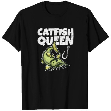 Discover Wels Catfish Design For A Catfish Queen T Shirts