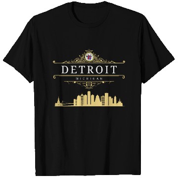 Discover Detroit Michigan T Shirts