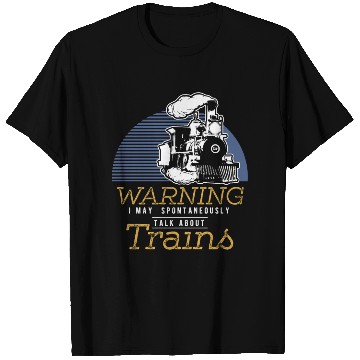 Discover Train Lover Locomotive T Shirts