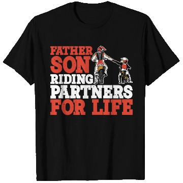 Discover Father Son, Riding Partners For Life 3 T Shirts