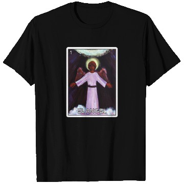 Discover El Angel The Angel Card Mexican Lottery Card T Shirts