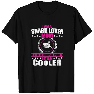 Discover Shark Lover Mom T Shirts