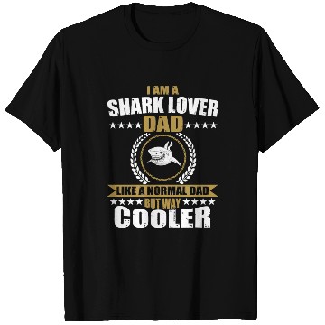 Discover Shark Lover Dad Men T Shirts
