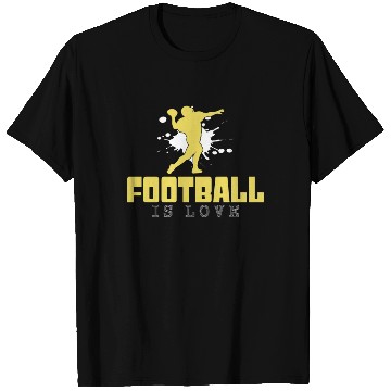 Discover football is love T Shirts