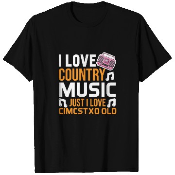 Discover I love Country Music T Shirts