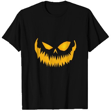 Discover Jack O Lantern Spooky Pumpkin Face Halloween T Shirts