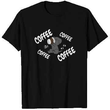 Discover Great Dane Drinking Coffee T Shirts