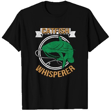 Discover Catfish Whisperer - Wels Catfish Hunter T Shirts