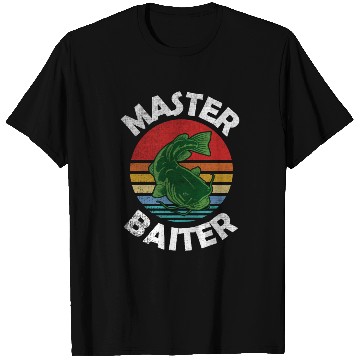 Discover Master Baiter - Wels Catfish Hunter T Shirts