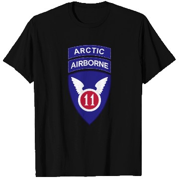 Discover 11th Airborne Division w Arctic Tab wo Txt X 300 T Shirts