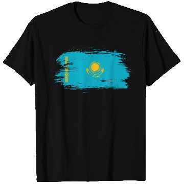 Discover Kazakhstan flag T Shirts